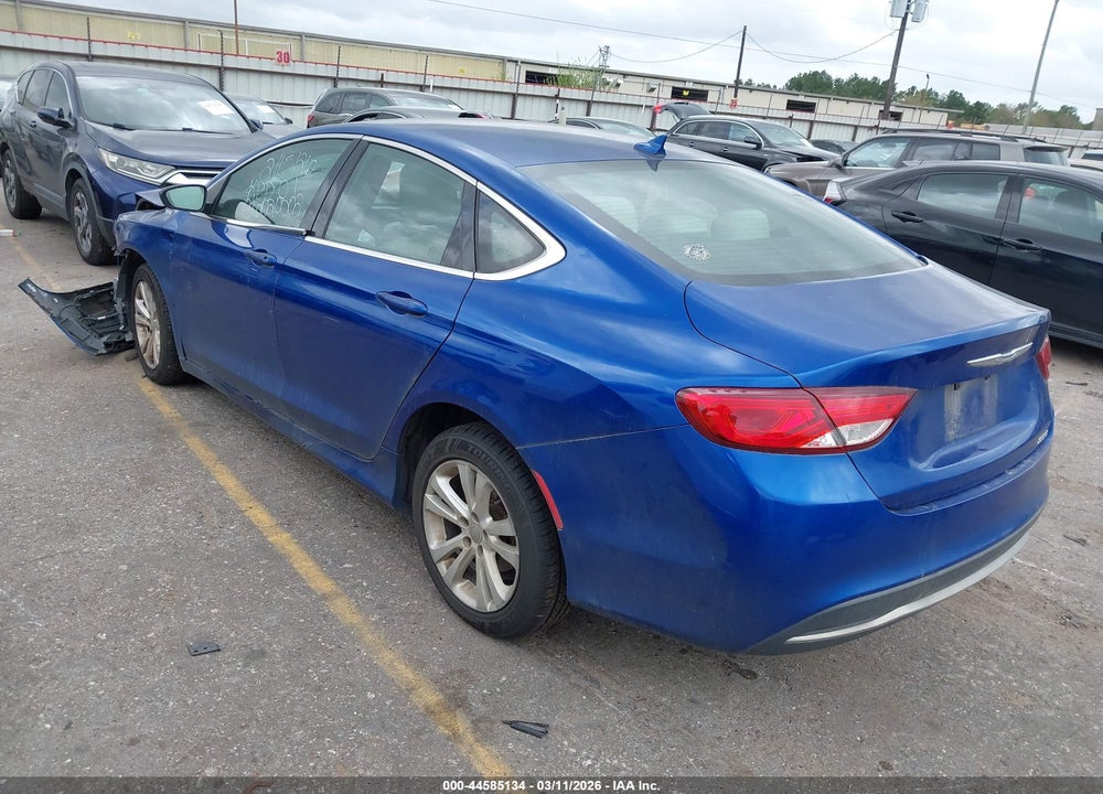 2016 CHRYSLER 200 LIMITED VIN: 1C3CCCAB0GN149399