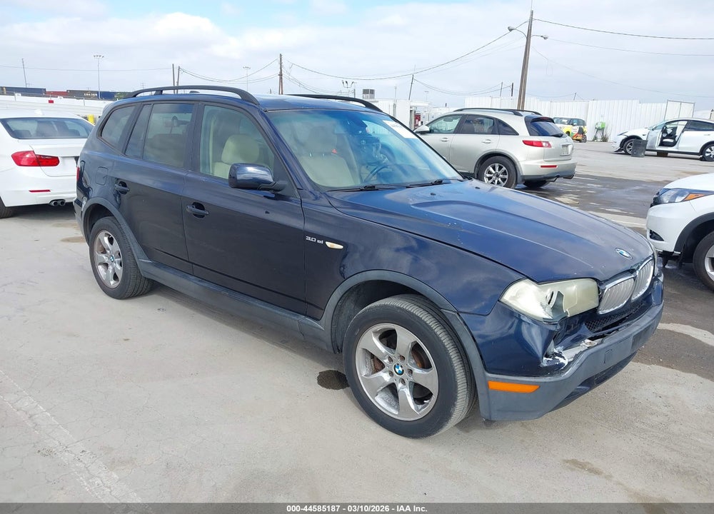 2007 BMW X3 3.0SI VIN: WBXPC93427WF03325