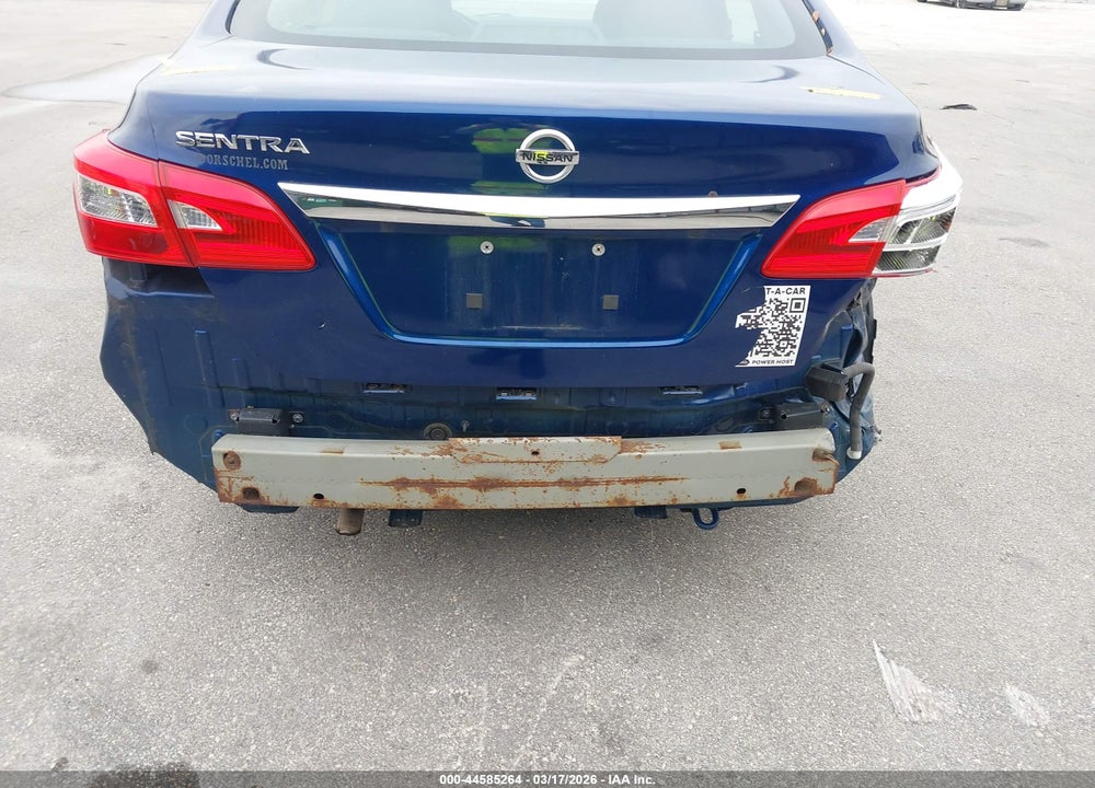 2017 NISSAN SENTRA S VIN: 3N1AB7AP2HY272895