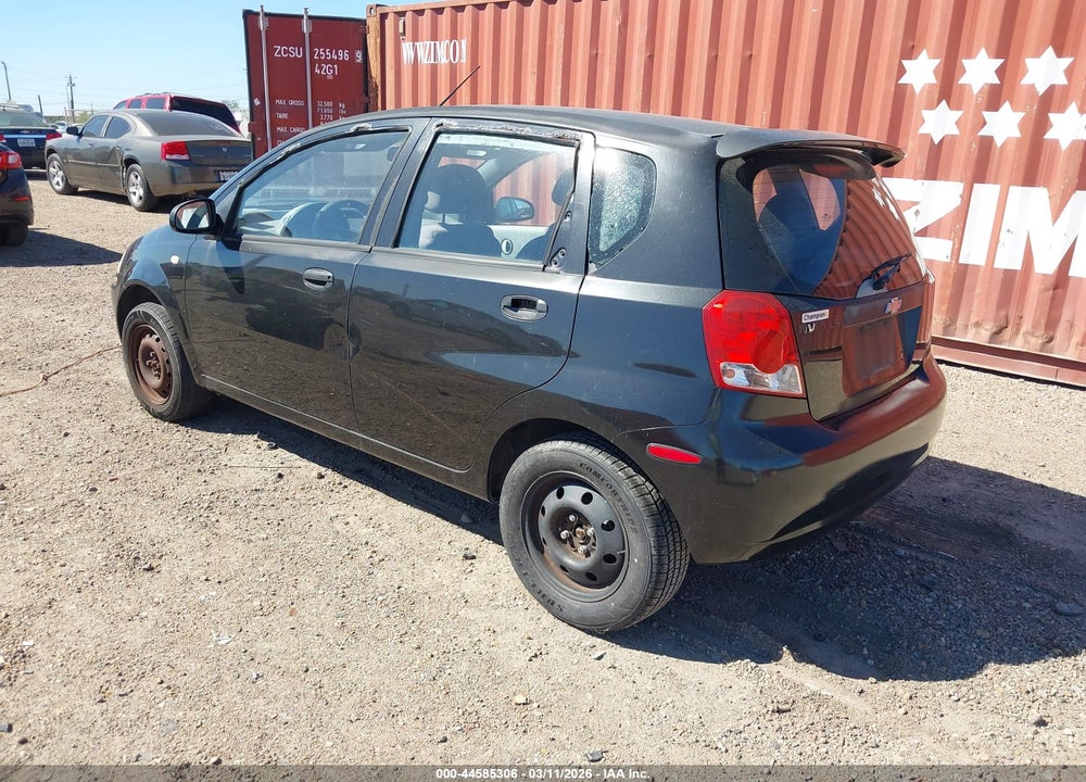 2005 CHEVROLET AVEO LS VIN: KL1TD62615B358054