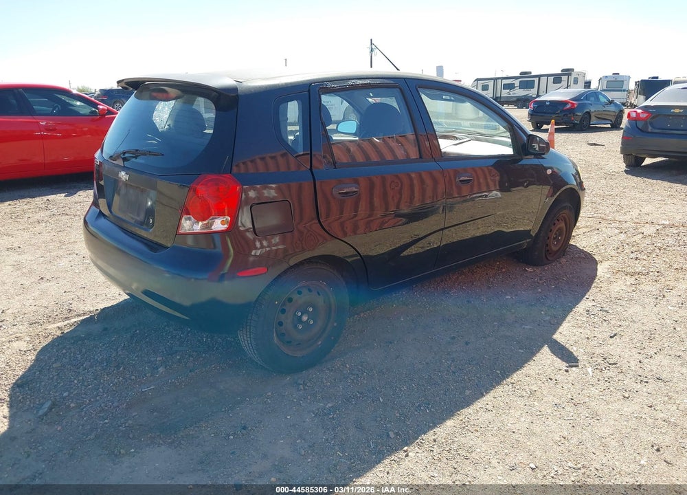 2005 CHEVROLET AVEO LS VIN: KL1TD62615B358054
