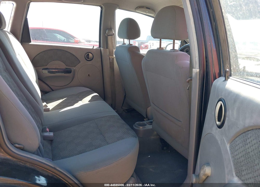 2005 CHEVROLET AVEO LS VIN: KL1TD62615B358054