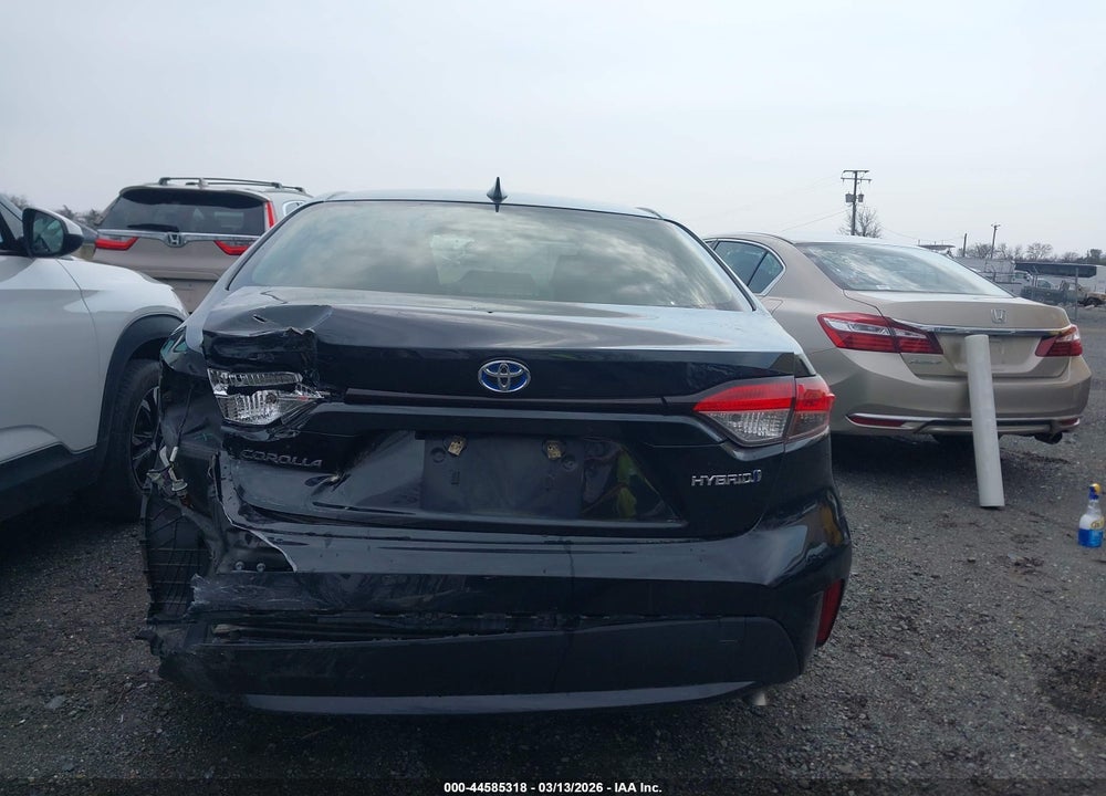 2022 TOYOTA COROLLA HYBRID LE VIN: JTDEAMDE5NJ044335