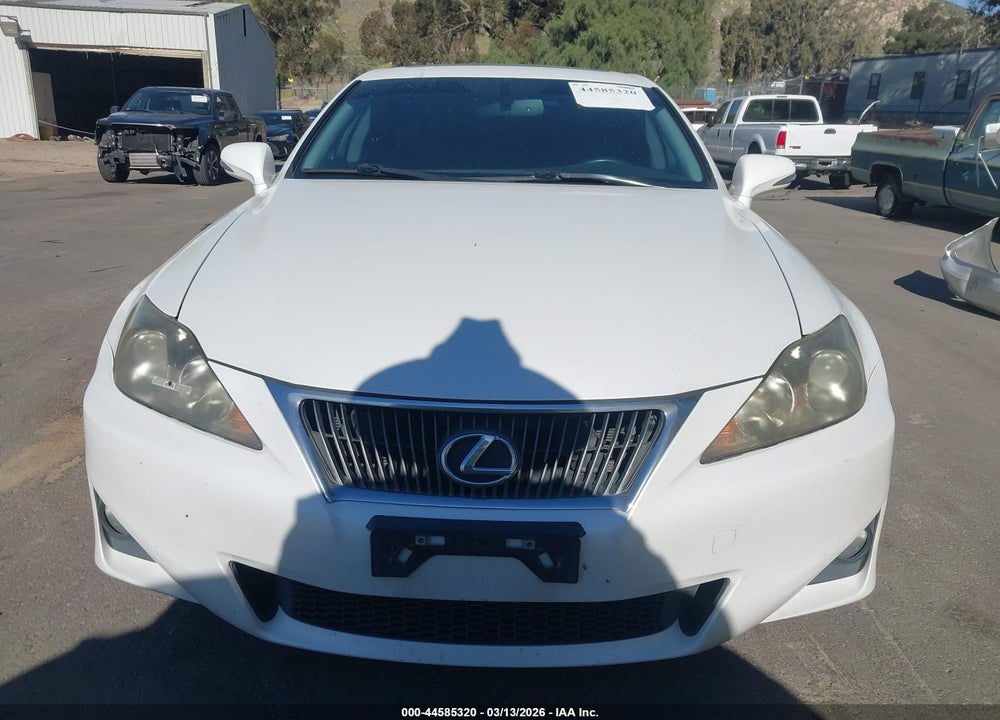 2012 LEXUS IS 250 VIN: JTHBF5C21C5175056