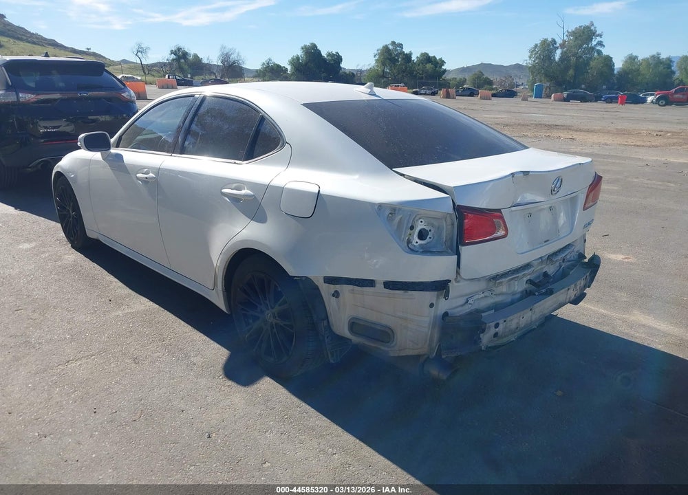 2012 LEXUS IS 250 VIN: JTHBF5C21C5175056