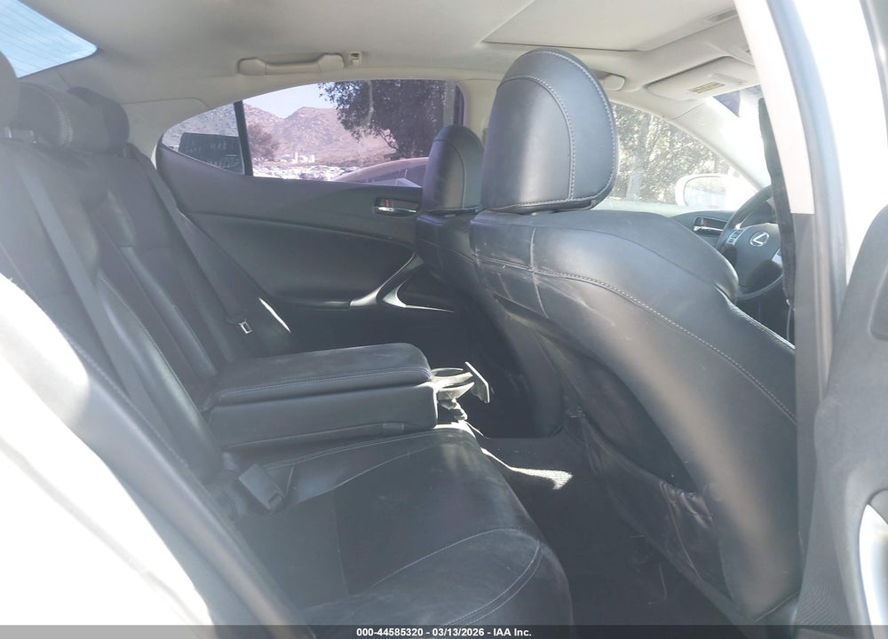2012 LEXUS IS 250 VIN: JTHBF5C21C5175056