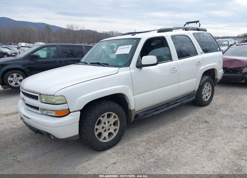 2004 CHEVROLET TAHOE Z71 VIN: 1GNEK13Z84R253818