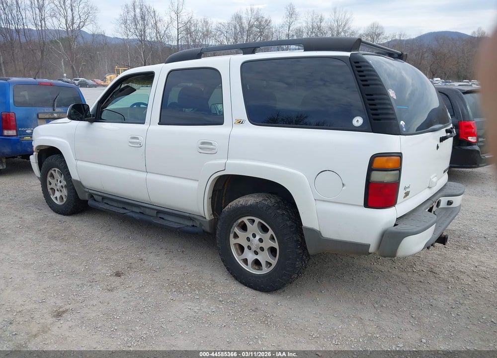 2004 CHEVROLET TAHOE Z71 VIN: 1GNEK13Z84R253818