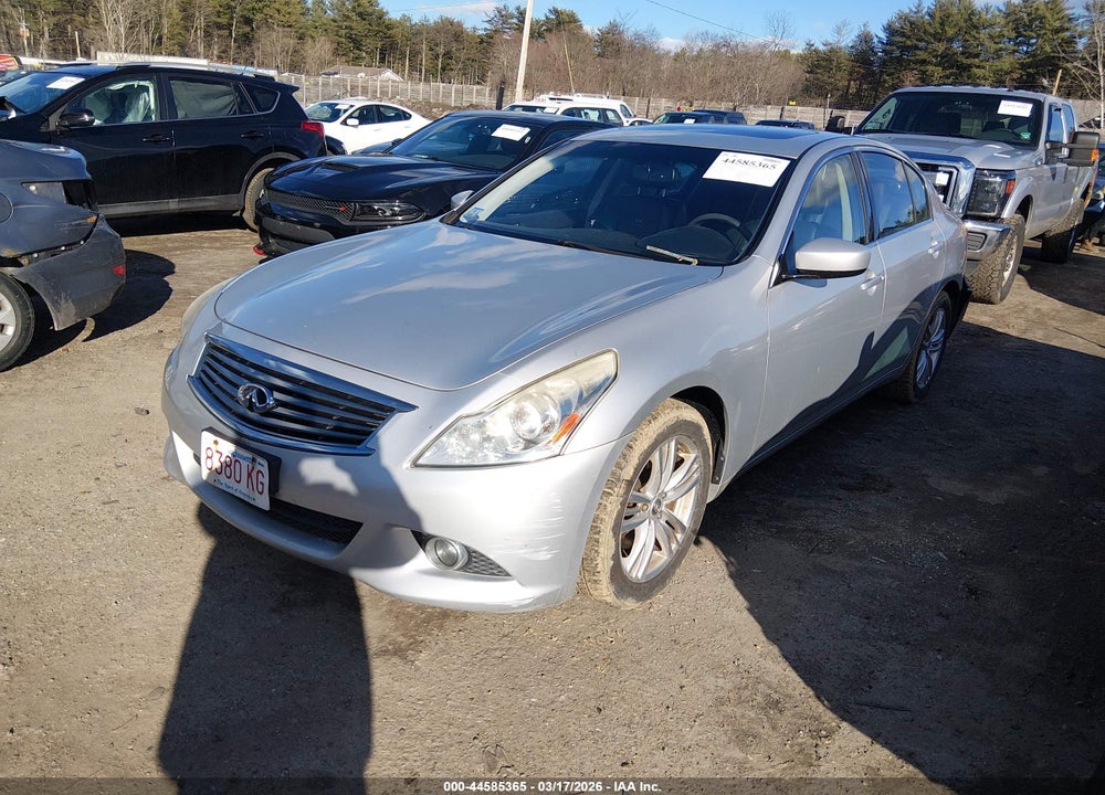 2012 INFINITI G37X VIN: JN1CV6AR1CM974908