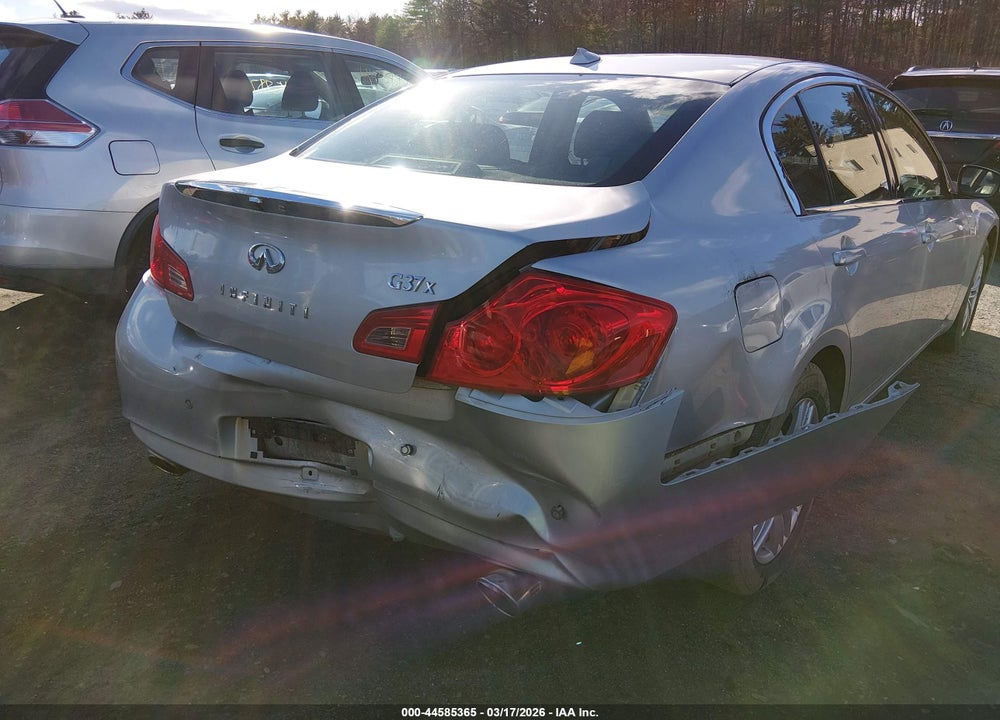 2012 INFINITI G37X VIN: JN1CV6AR1CM974908