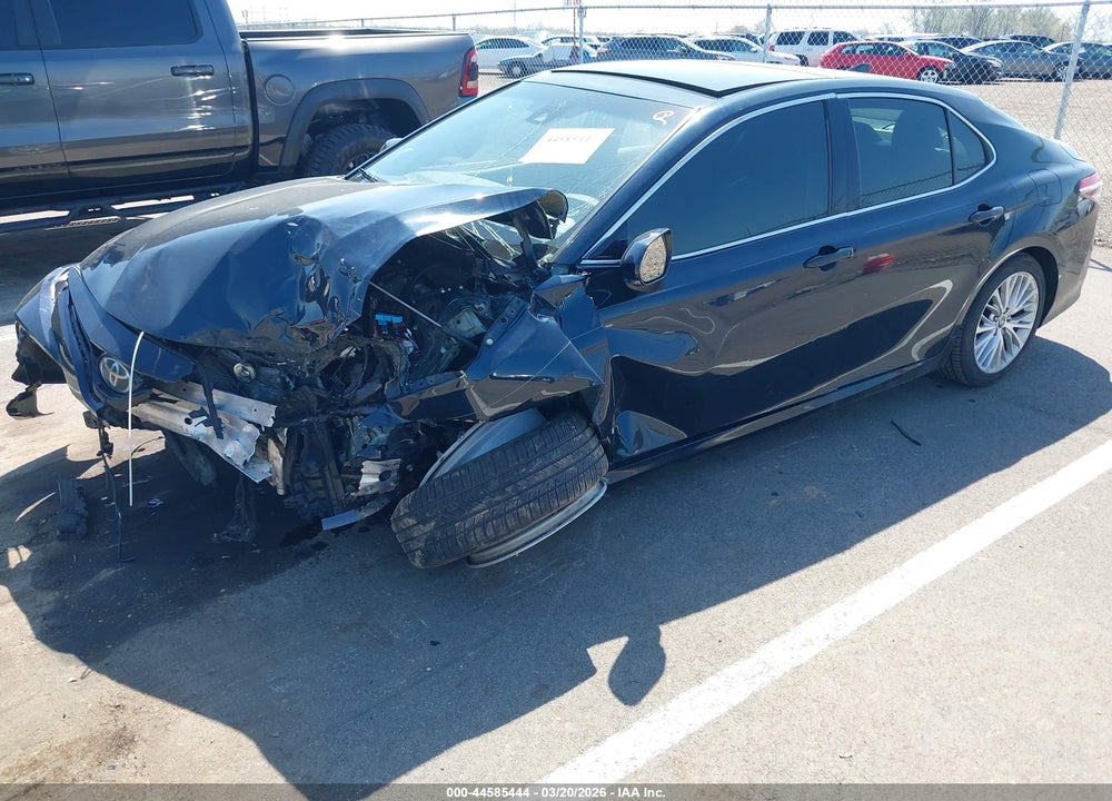 2018 TOYOTA CAMRY XLE V6 VIN: 4T1BZ1HK3JU506017