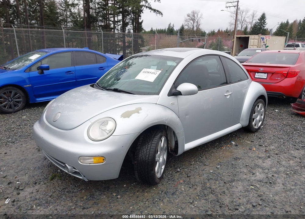 2003 VOLKSWAGEN NEW BEETLE GLX VIN: 3VWDD21C03M401136