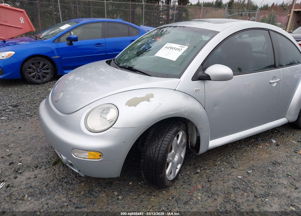 2003 VOLKSWAGEN NEW BEETLE GLX VIN: 3VWDD21C03M401136