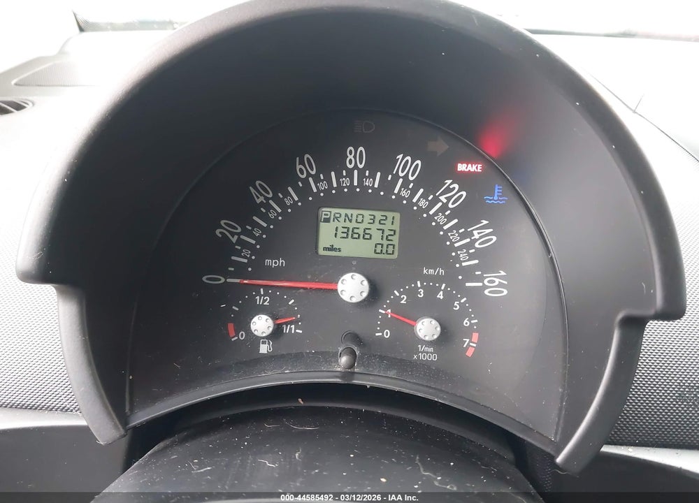 2003 VOLKSWAGEN NEW BEETLE GLX VIN: 3VWDD21C03M401136