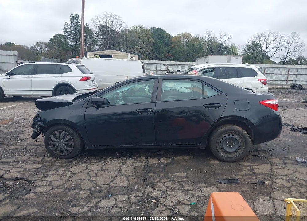 2015 TOYOTA COROLLA LE VIN: 2T1BURHE5FC312959
