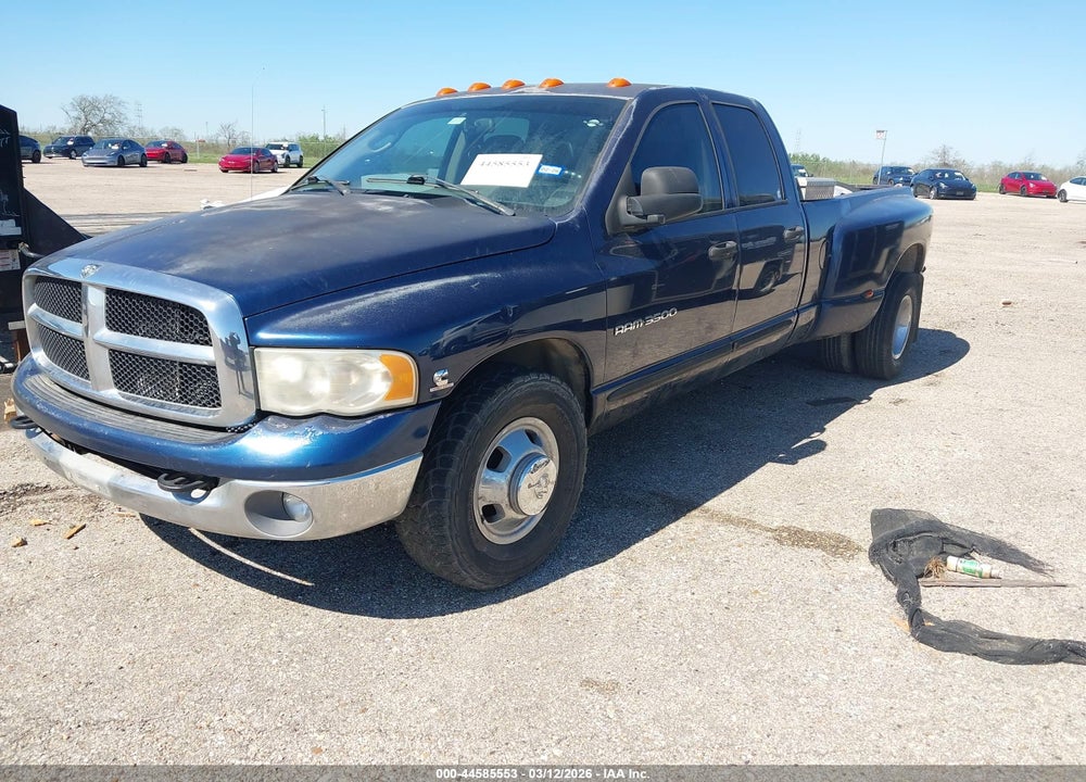 2005 DODGE RAM 3500 SLT/LARAMIE VIN: 3D7MR48C75G766619