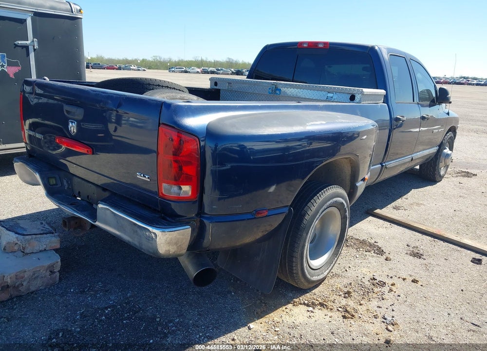2005 DODGE RAM 3500 SLT/LARAMIE VIN: 3D7MR48C75G766619