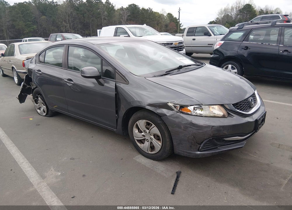 2013 HONDA CIVIC VIN: 19XFB2F51DE262948