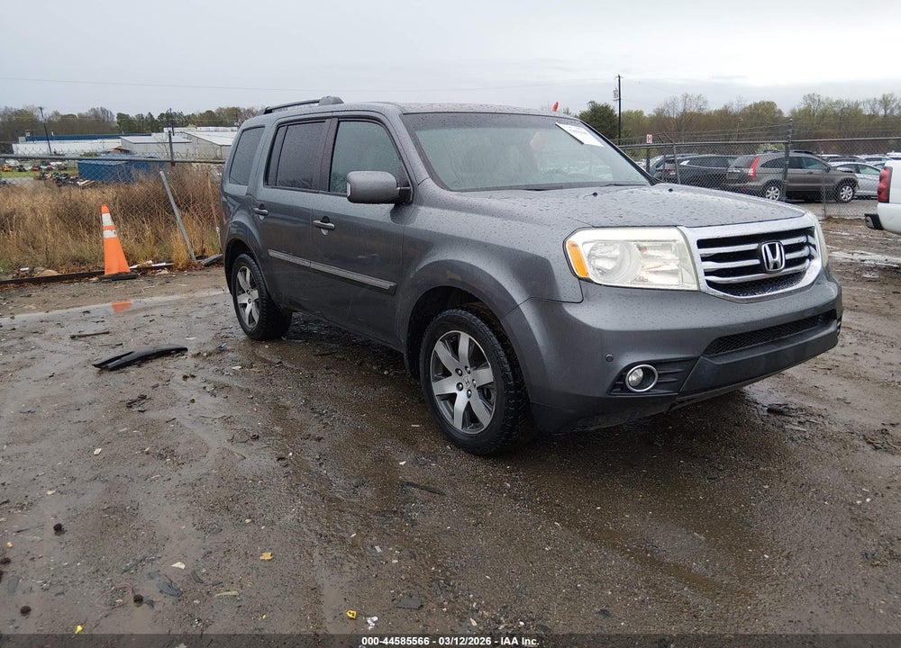 2013 HONDA PILOT TOURING VIN: 5FNYF4H95DB029416