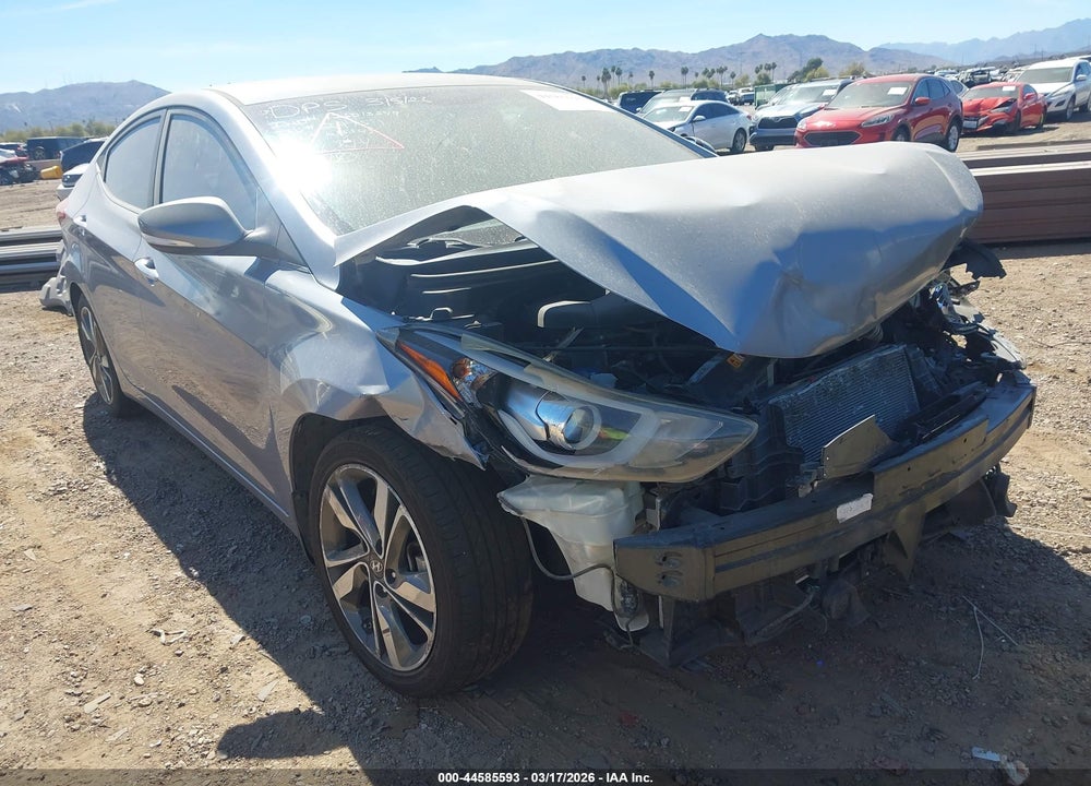 2015 HYUNDAI ELANTRA LIMITED VIN: 5NPDH4AE1FH613543