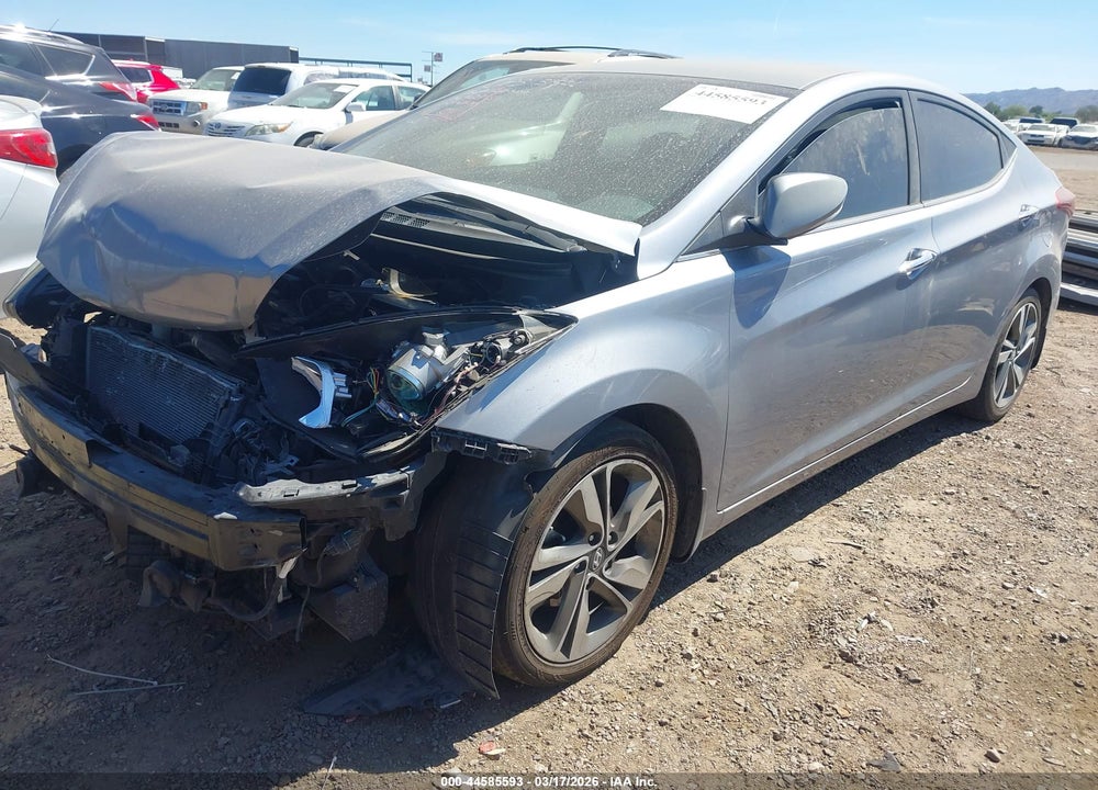 2015 HYUNDAI ELANTRA LIMITED VIN: 5NPDH4AE1FH613543