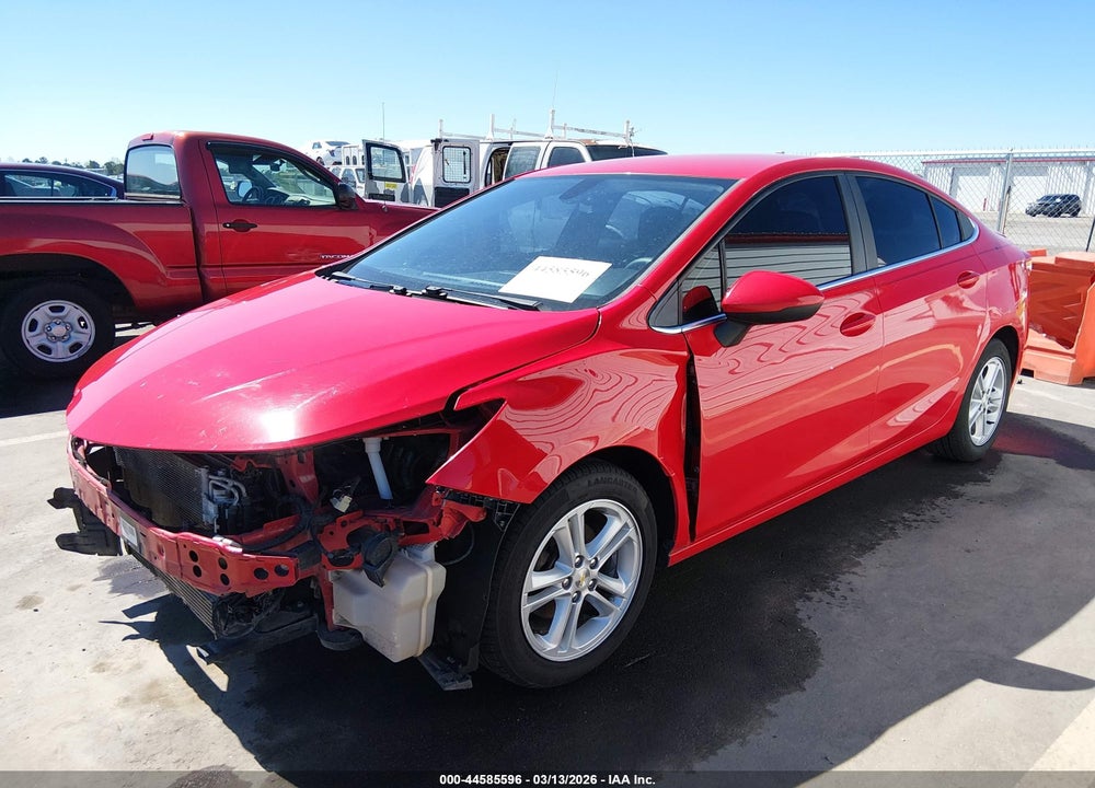 2017 CHEVROLET CRUZE LT AUTO VIN: 1G1BE5SM5H7101800