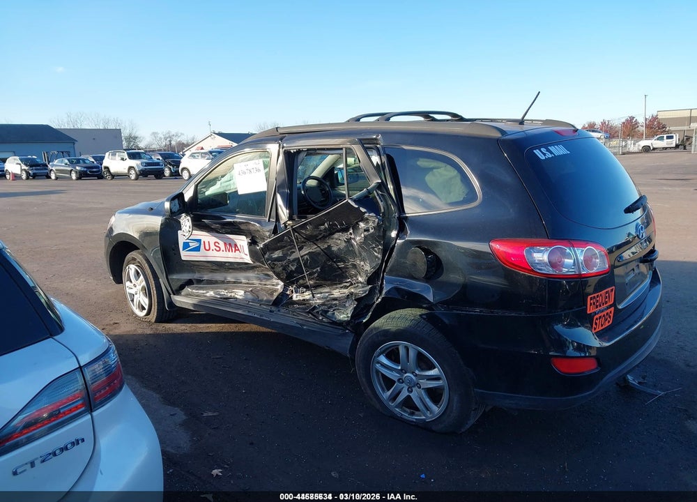 2011 HYUNDAI SANTA FE GLS VIN: 5XYZG3AB9BG010415