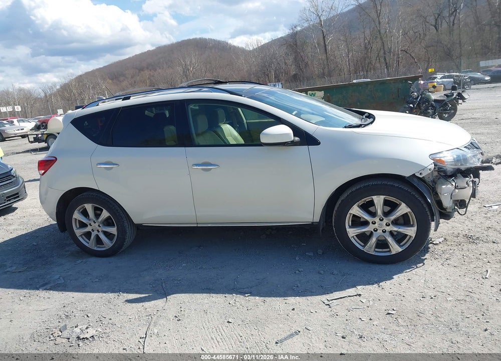 2012 NISSAN MURANO LE VIN: JN8AZ1MW9CW221035