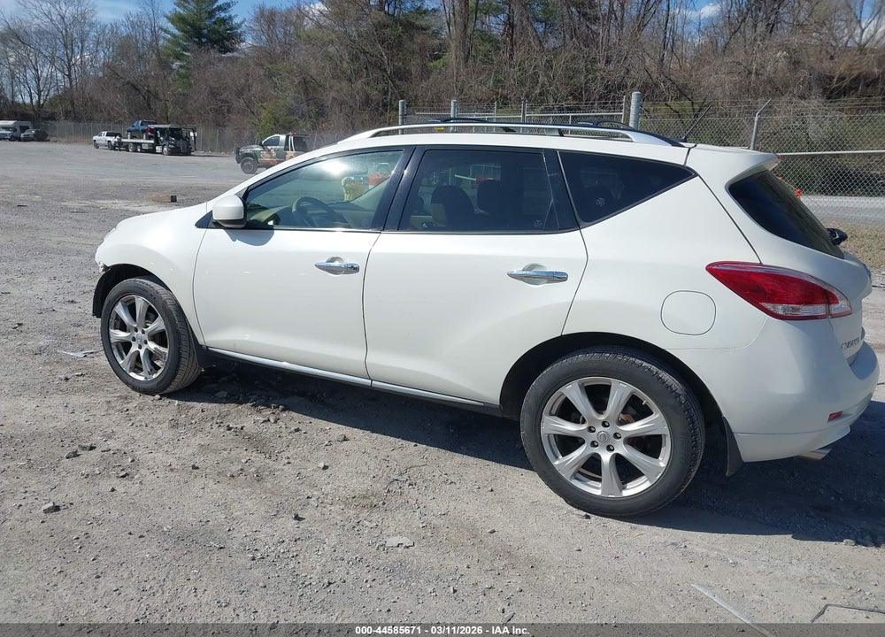 2012 NISSAN MURANO LE VIN: JN8AZ1MW9CW221035