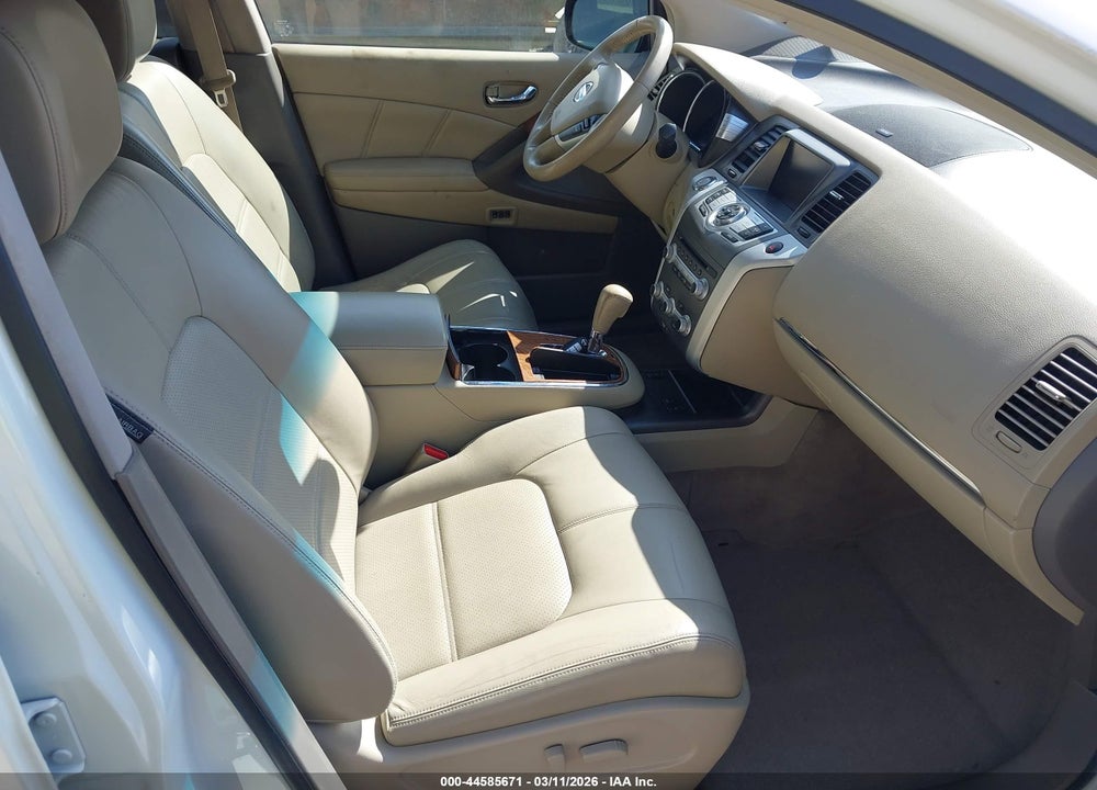 2012 NISSAN MURANO LE VIN: JN8AZ1MW9CW221035