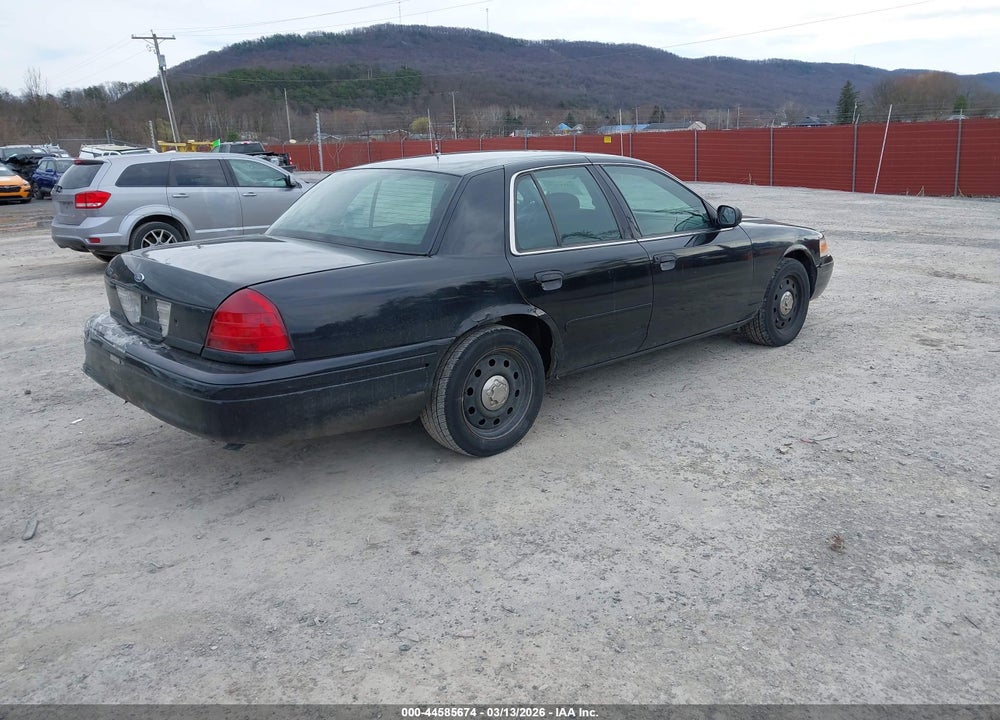 2008 FORD CROWN VICTORIA POLICE/POLICE INTERCEPTOR VIN: 2FAFP71V78X150117