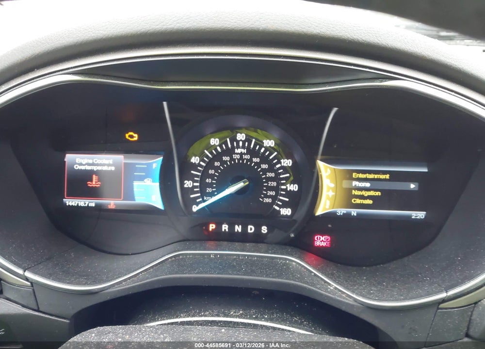 2014 FORD FUSION SE VIN: 3FA6P0HD4ER334946
