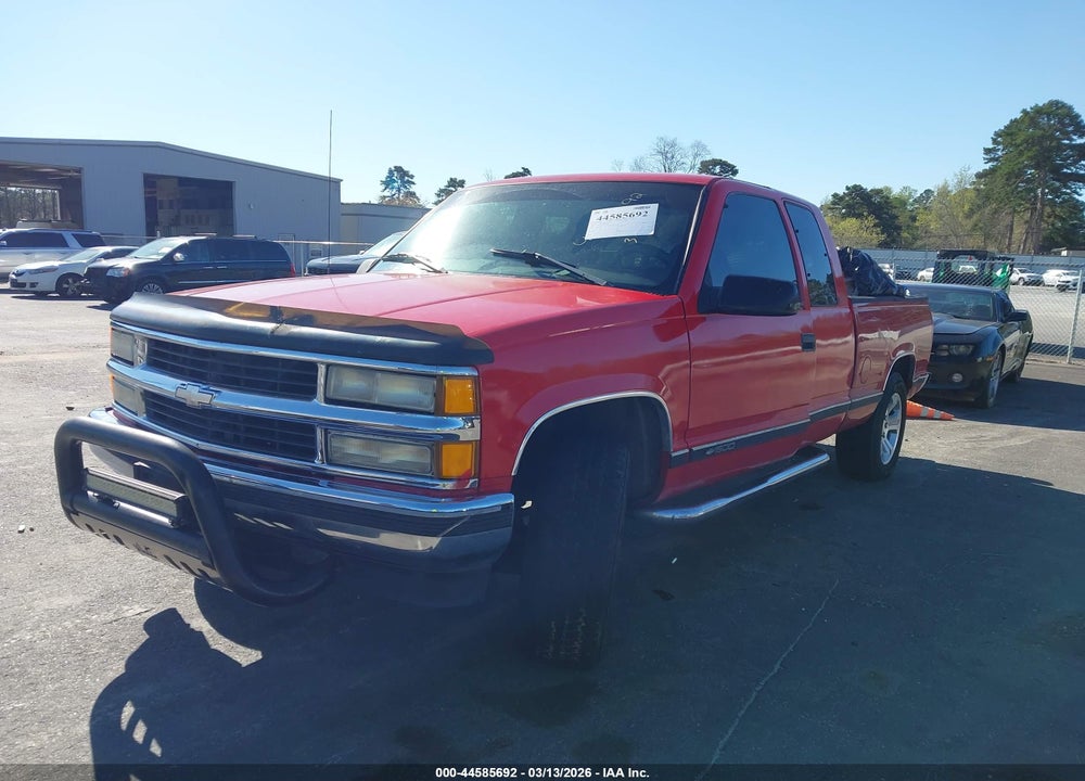 1998 CHEVROLET K1500 FLEETSIDE VIN: 2GCEK19R5W1172058