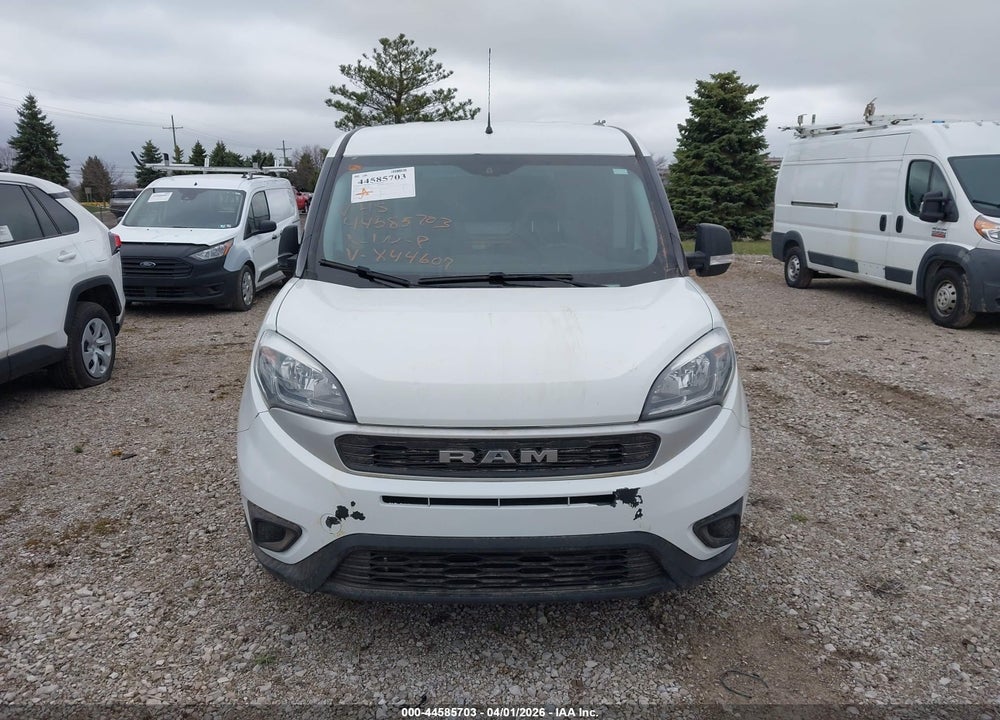 2022 RAM PROMASTER CITY CARGO VAN VIN: ZFBHRFAB4N6X44607