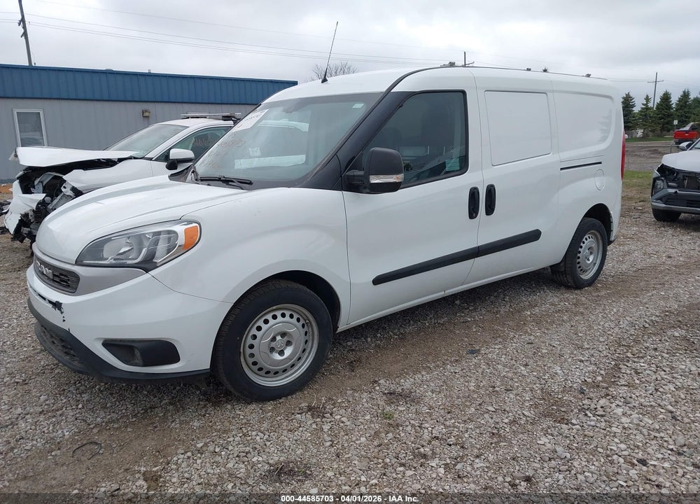 2022 RAM PROMASTER CITY CARGO VAN VIN: ZFBHRFAB4N6X44607