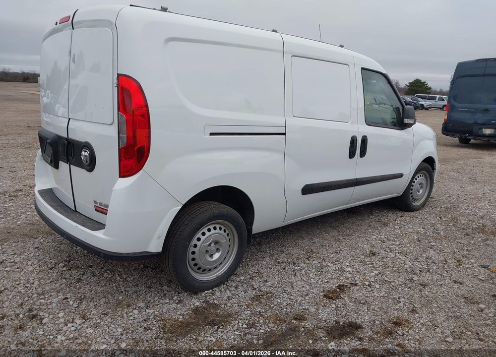 2022 RAM PROMASTER CITY CARGO VAN VIN: ZFBHRFAB4N6X44607