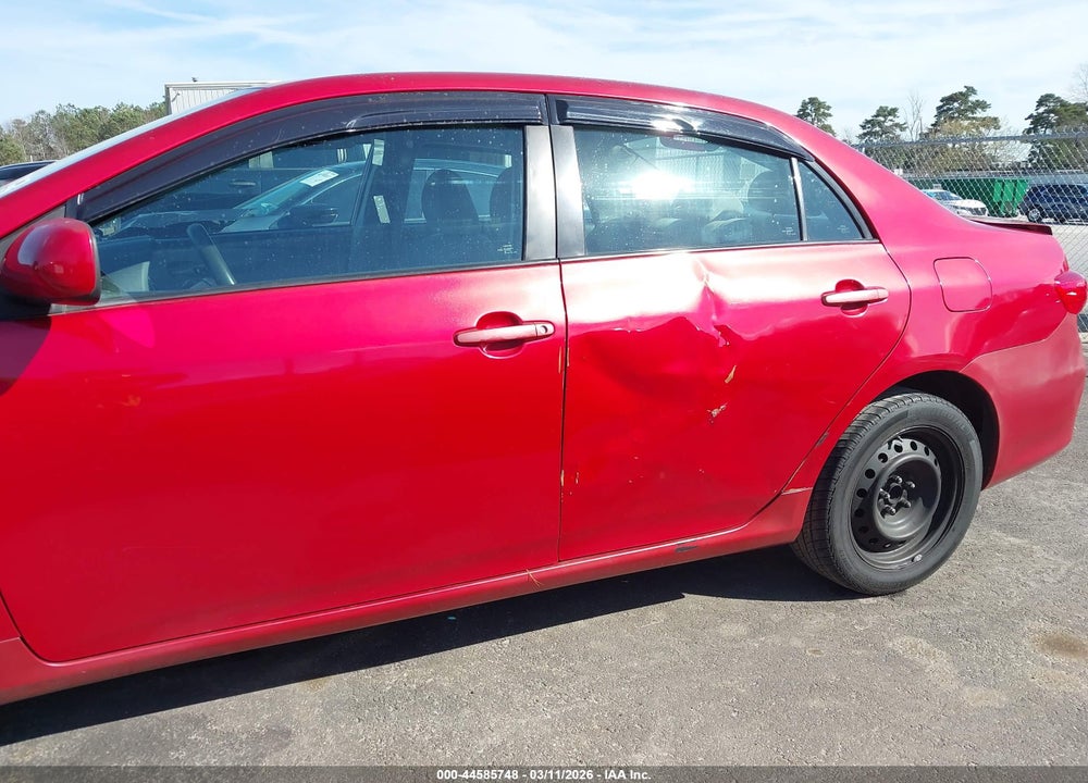 2012 TOYOTA COROLLA LE VIN: 2T1BU4EE4CC803218