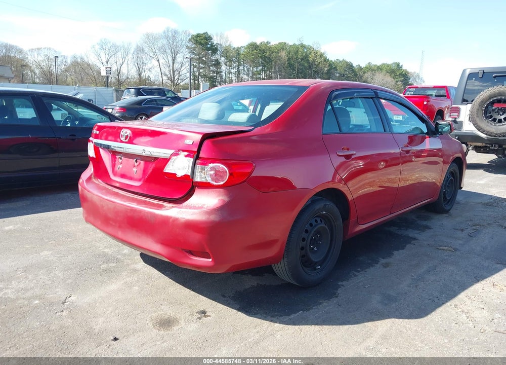 2012 TOYOTA COROLLA LE VIN: 2T1BU4EE4CC803218