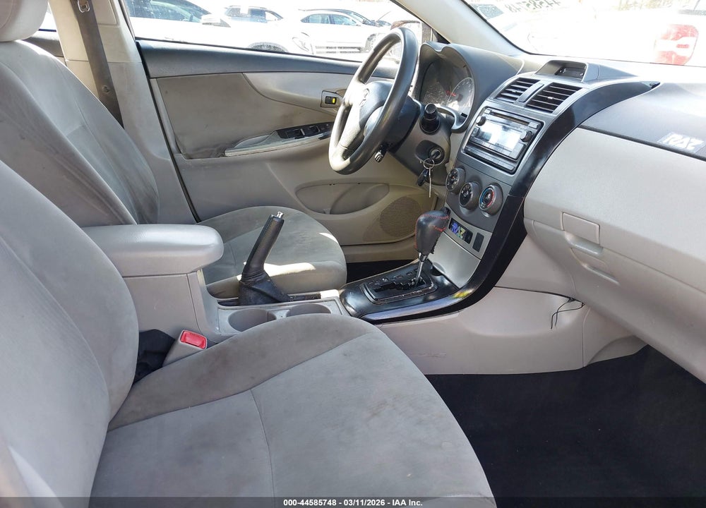2012 TOYOTA COROLLA LE VIN: 2T1BU4EE4CC803218