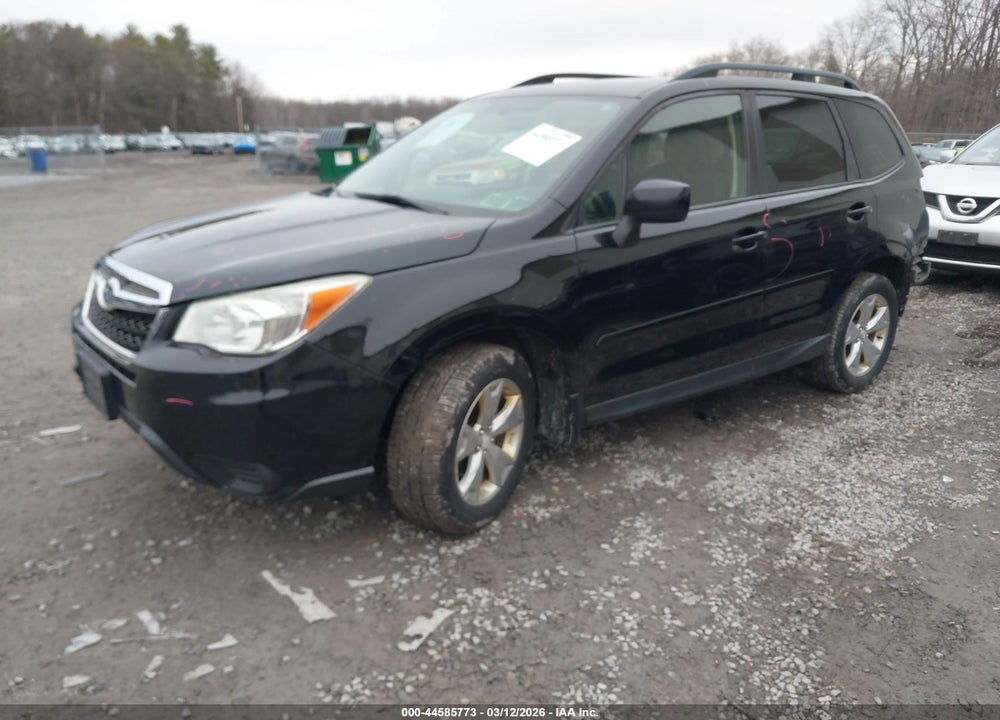 2015 SUBARU FORESTER 2.5I PREMIUM VIN: JF2SJADC2FH545886