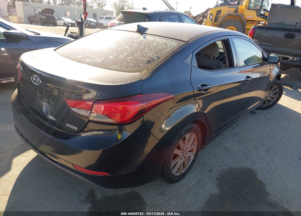2014 HYUNDAI ELANTRA SE VIN: KMHDH4AE1EU060036