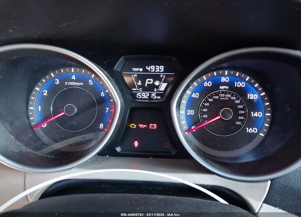 2014 HYUNDAI ELANTRA SE VIN: KMHDH4AE1EU060036