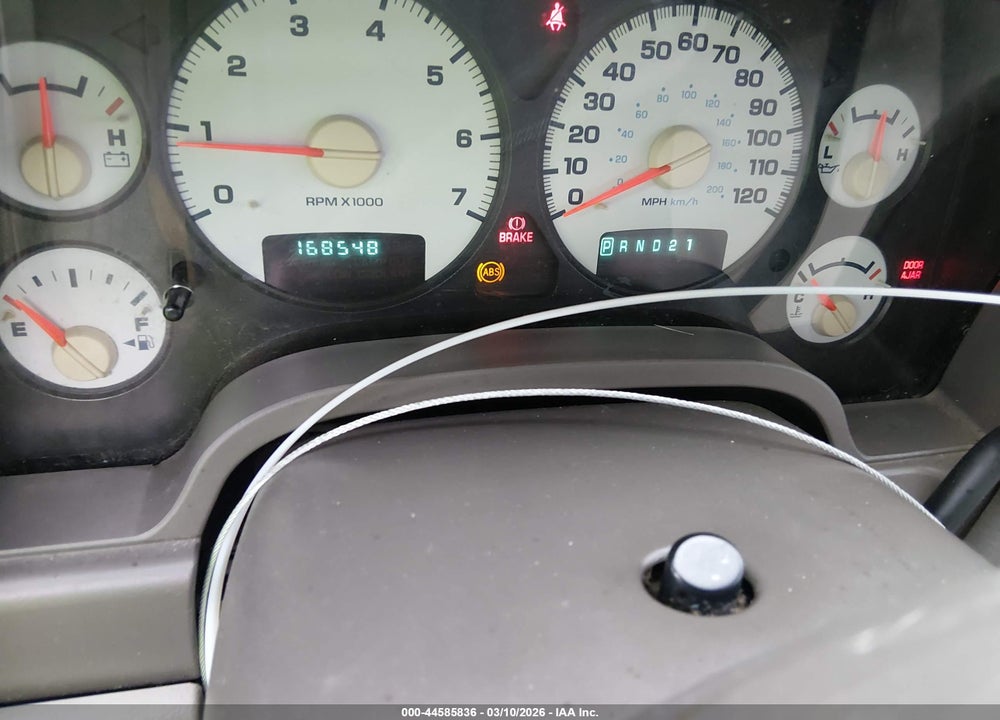 2003 DODGE RAM 1500 SLT/LARAMIE/ST VIN: 1D7HA18N03S329267