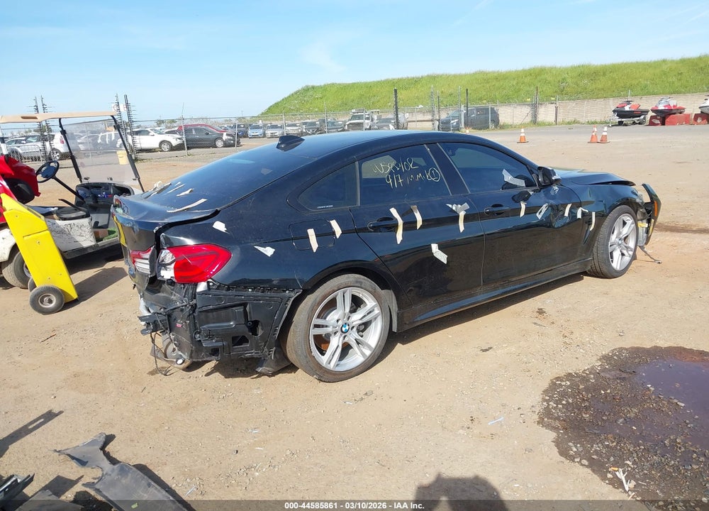 2018 BMW 440I GRAN COUPE VIN: WBA4J5C57JBF06238