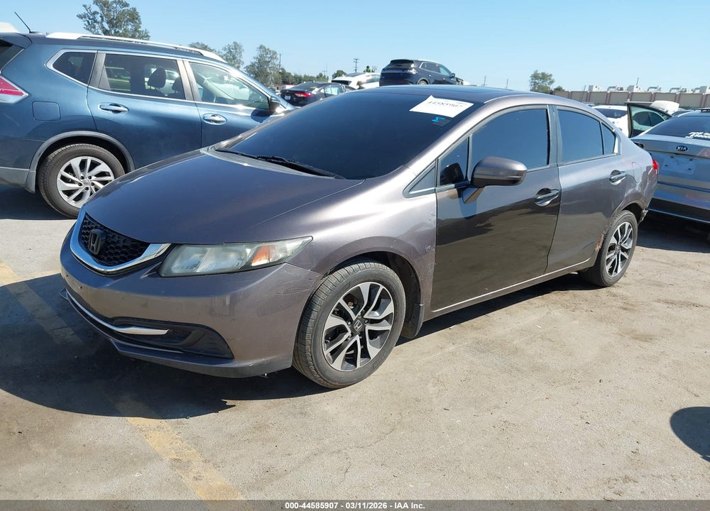 2014 HONDA CIVIC EX VIN: 19XFB2F88EE253076