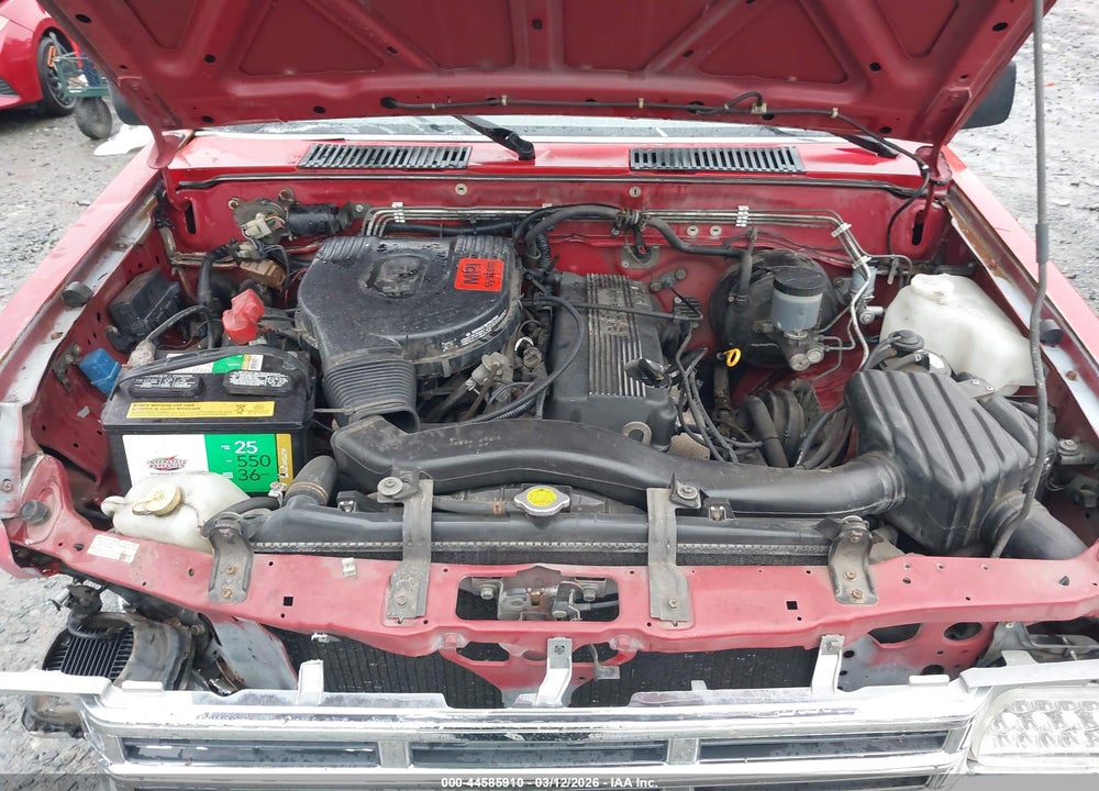 1992 NISSAN TRUCK SHORT WHEELBASE VIN: 1N6SD11S8NC344522
