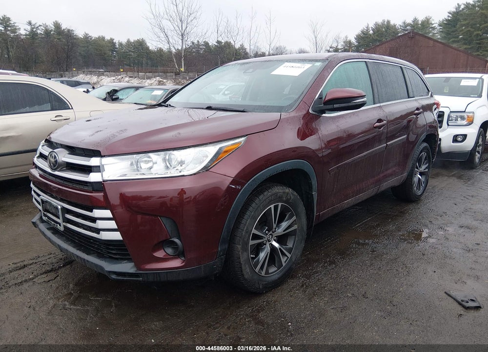2017 TOYOTA HIGHLANDER LE VIN: 5TDBZRFH4HS387080