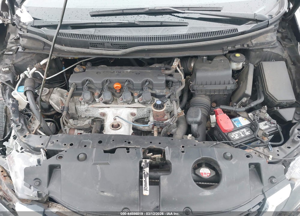 2013 HONDA CIVIC LX VIN: 19XFB2F5XDE256288