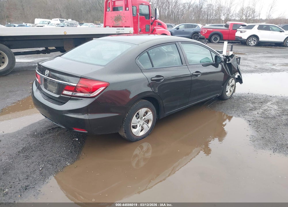 2013 HONDA CIVIC LX VIN: 19XFB2F5XDE256288