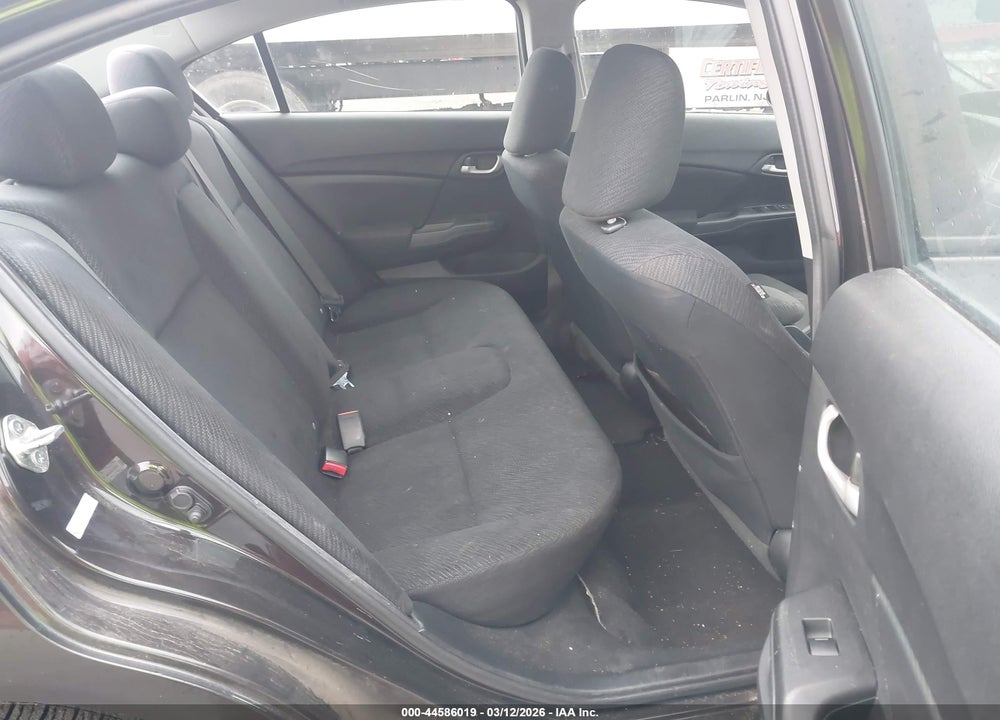 2013 HONDA CIVIC LX VIN: 19XFB2F5XDE256288